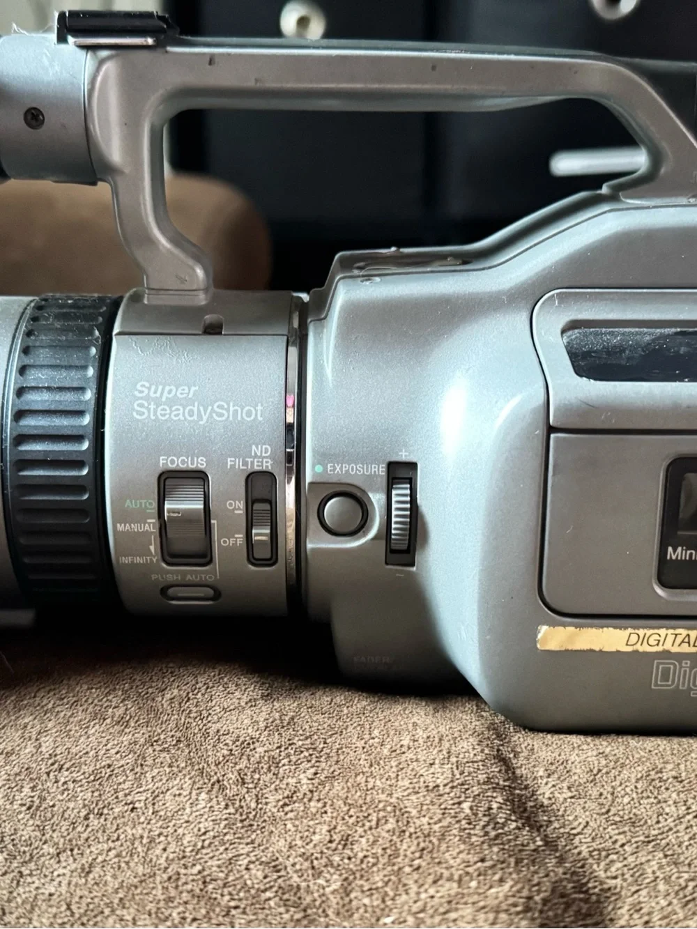 Vintage Sony DCR-VX1000 camcorder